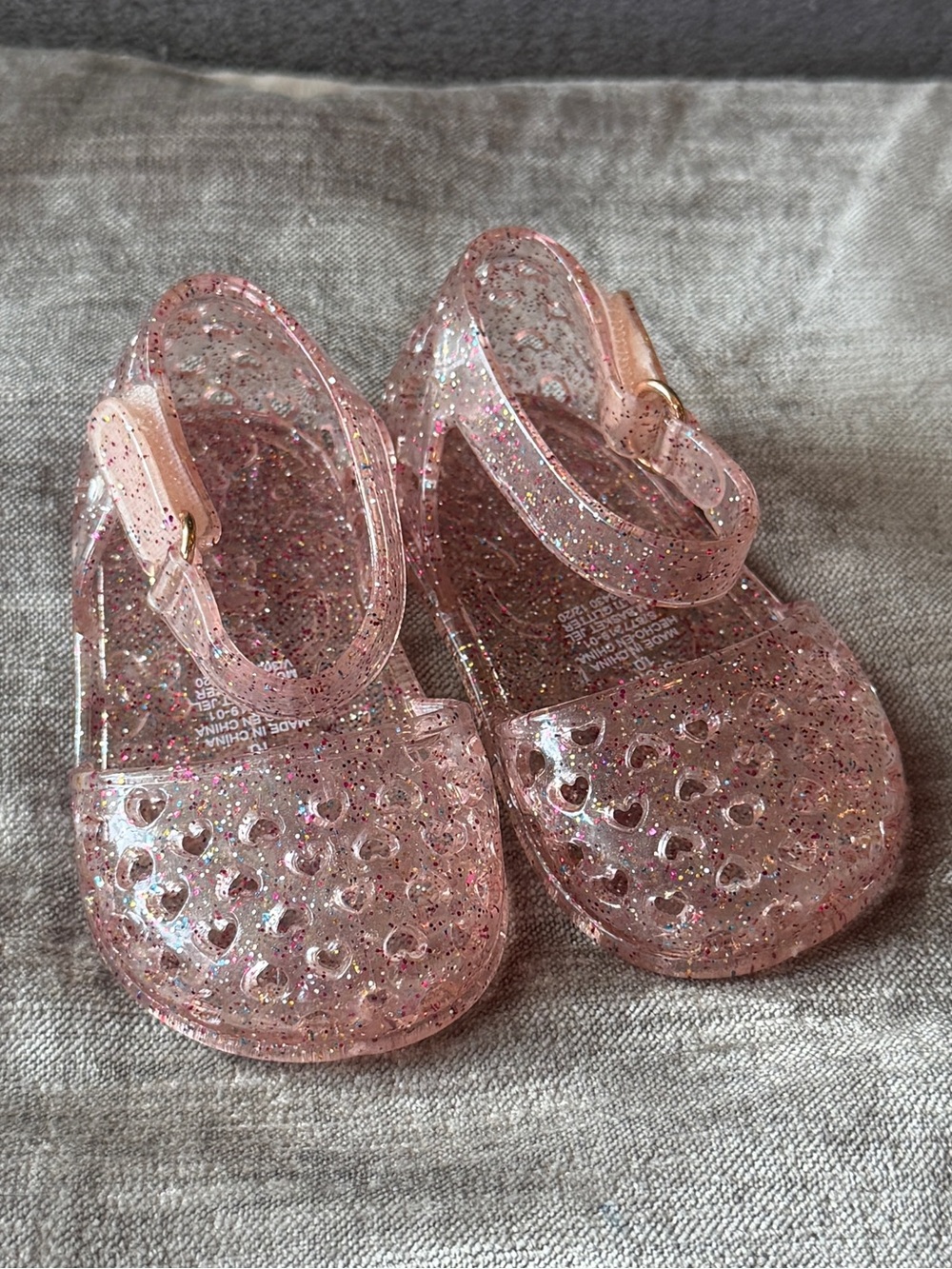 Baby Multi Glitter Jelly Sandals